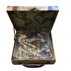MasterPieces National Parks 1000 Piece Jigsaw Puzzle Suitcase Case NWOT